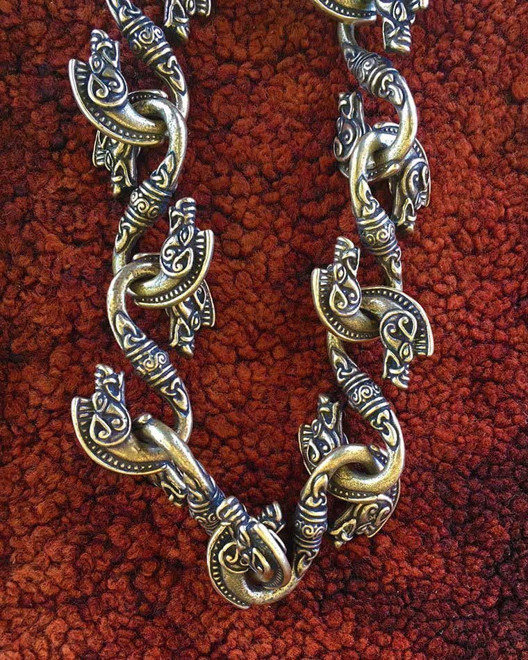 Knight Order Chain Boar Knight's Chain – Crafty Celts