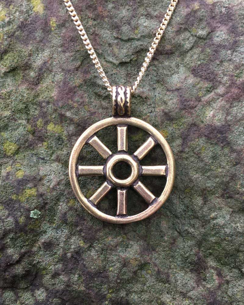 Celtic Sun Wheel Pendant
