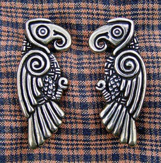 Norse Raven Pins – Crafty Celts