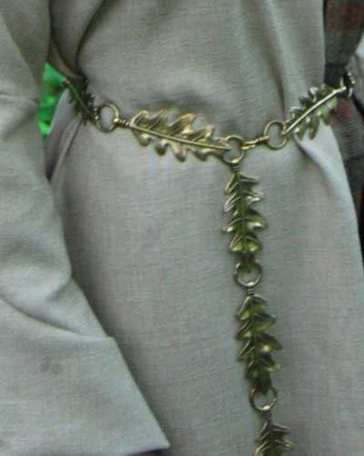 Oak Leaf Belt Chain