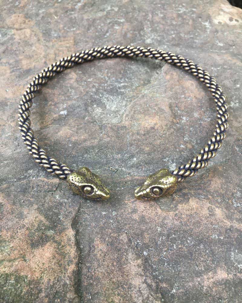 Snake Torc - Medium Braid – Crafty Celts