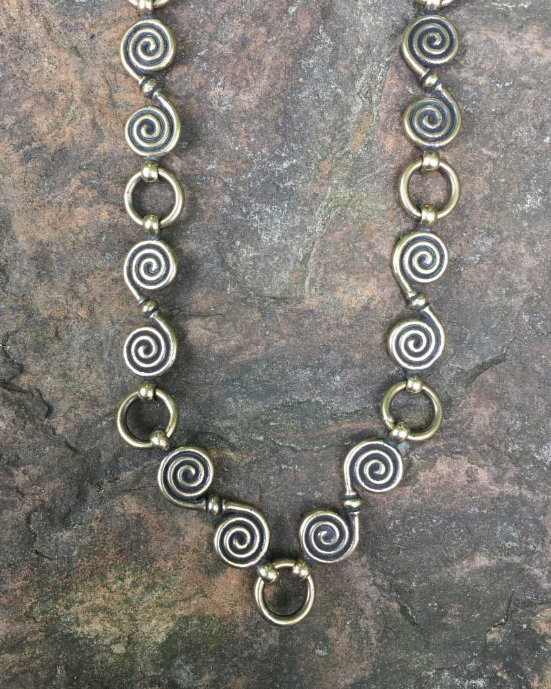 Knight Order Chain Spiral Knight's Chain – Crafty Celts